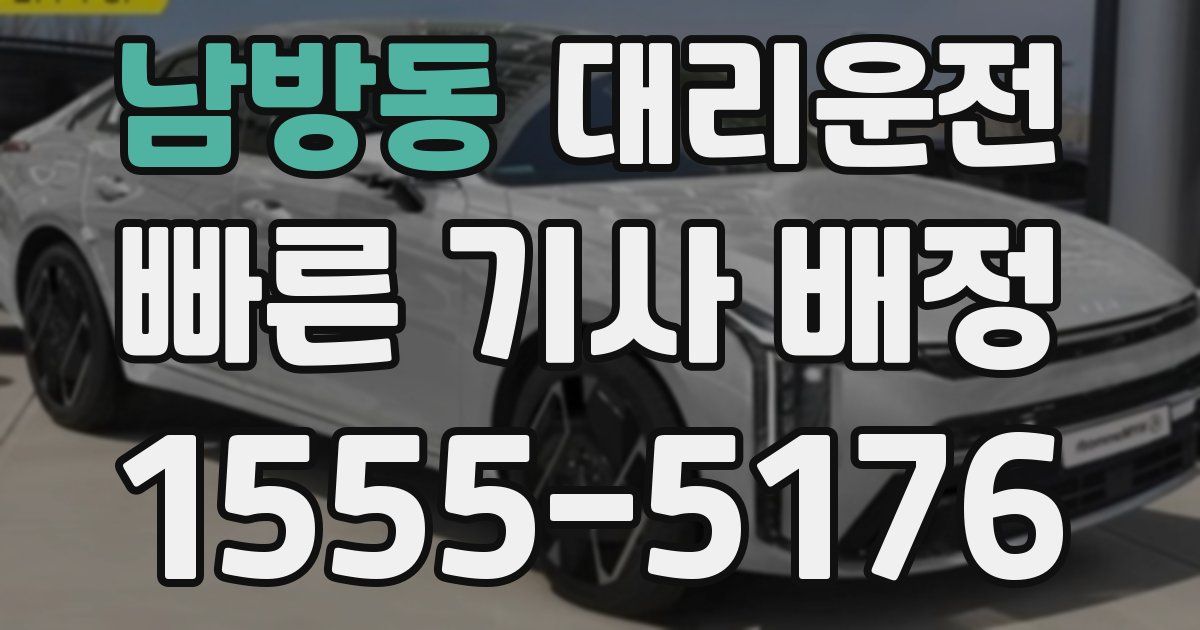 일일대리기사