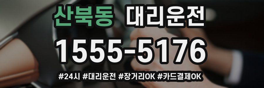 산북동 대리운전