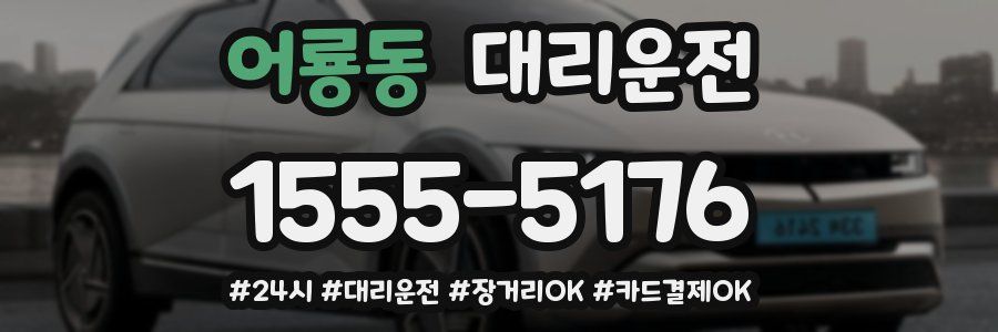 어룡동 대리운전