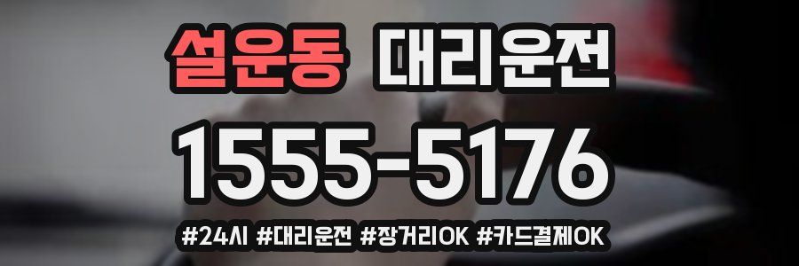 설운동 대리운전