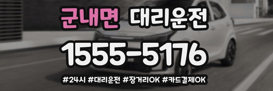군내면 대리운전