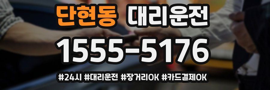 단현동 대리운전
