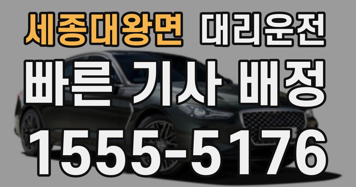 일일대리기사