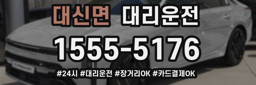 대신면 대리운전