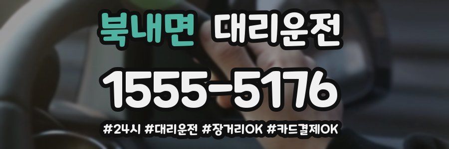 북내면 대리운전