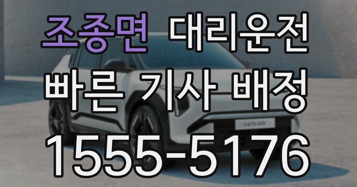 일일대리기사
