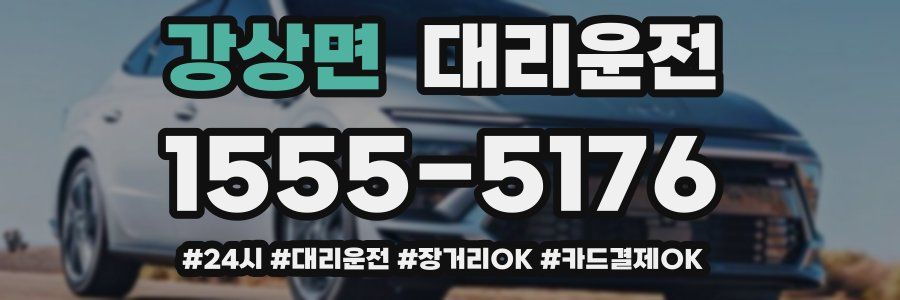 강상면 대리운전