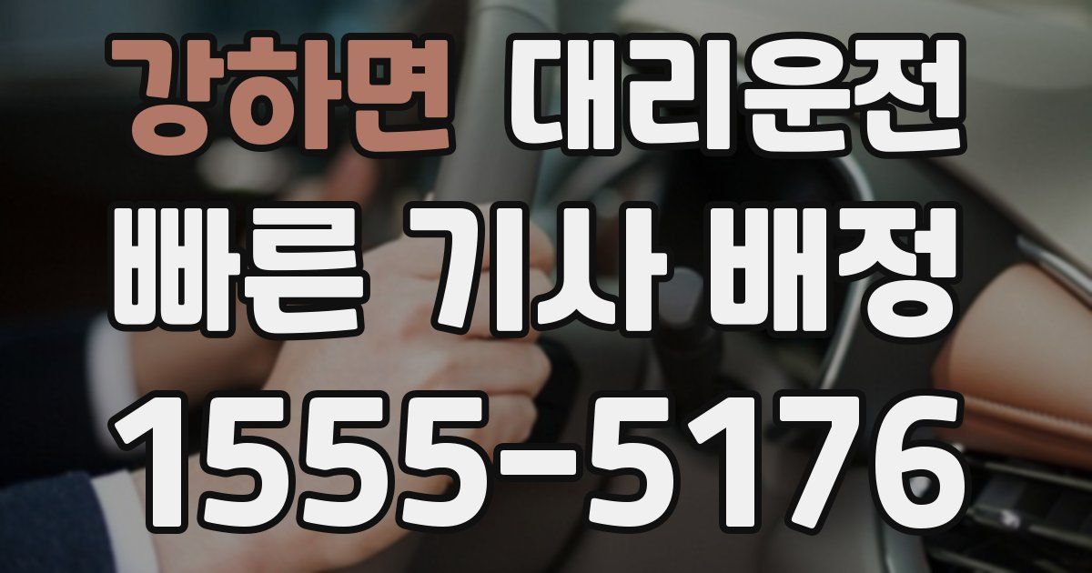 일일대리기사
