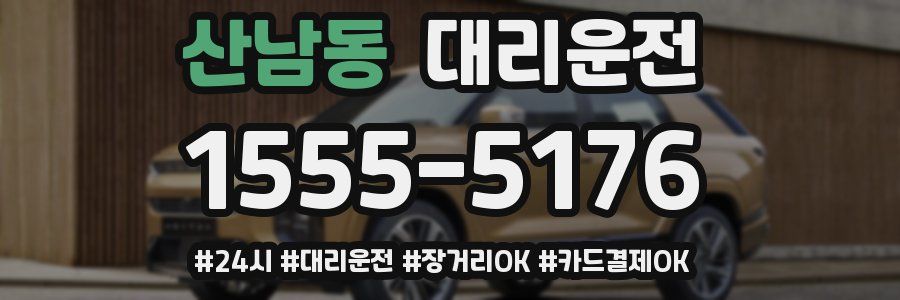 산남동 대리운전