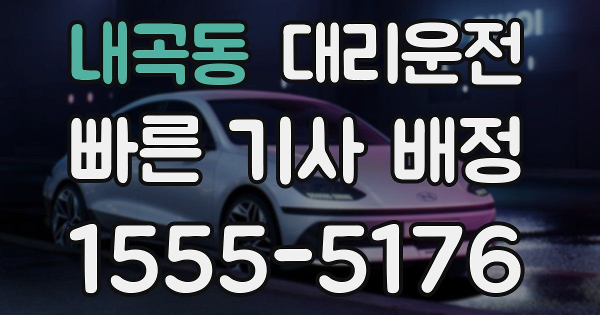일일대리기사