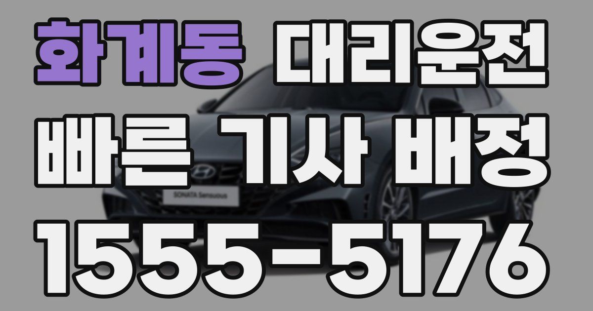 일일대리기사