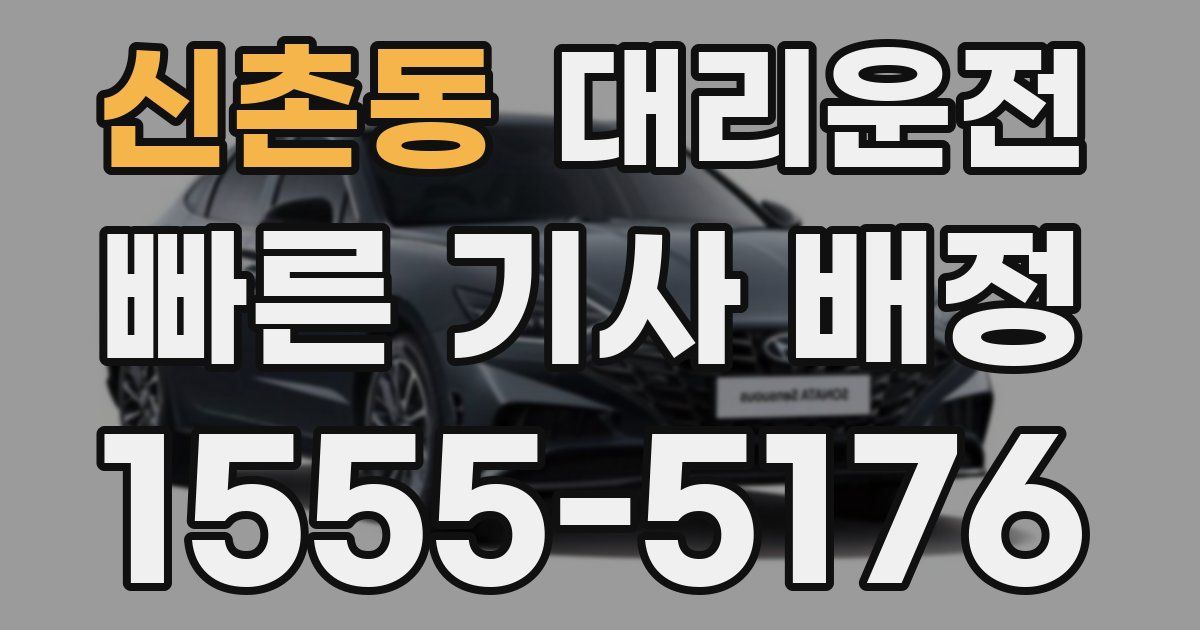 일일대리기사