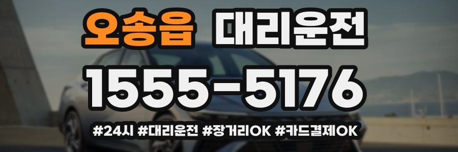 오송읍 대리운전
