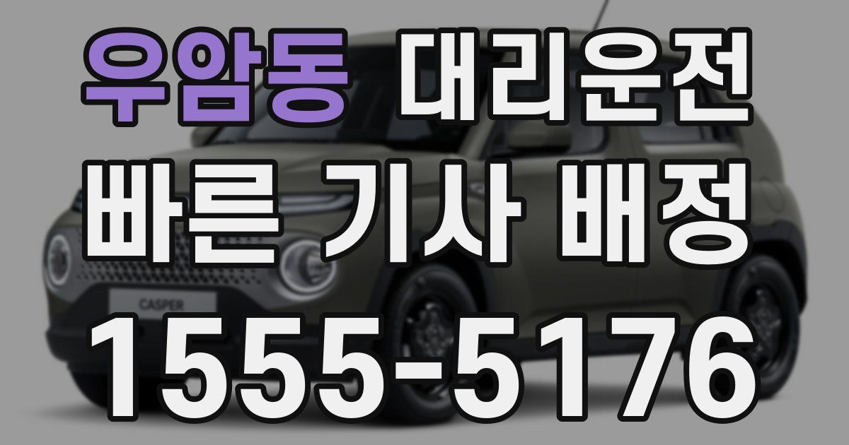 일일대리기사