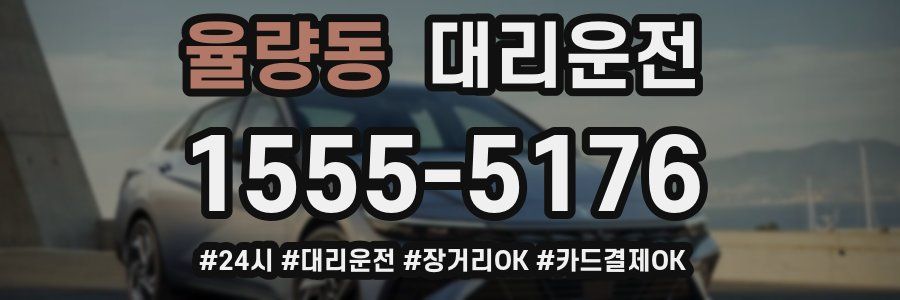 율량동 대리운전