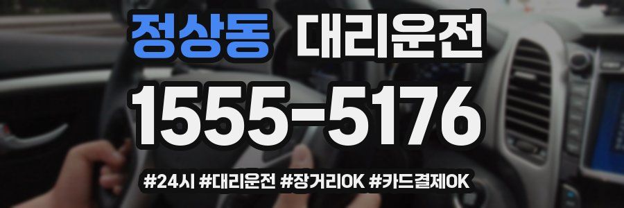정상동 대리운전