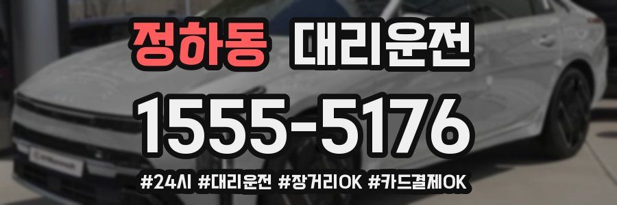 정하동 대리운전