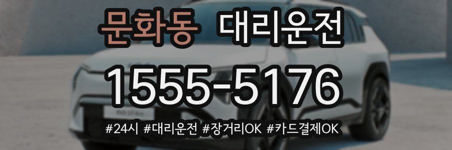 문화동 대리운전