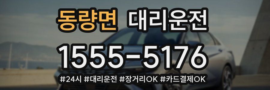 동량면 대리운전