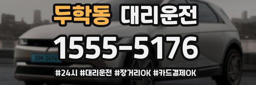 두학동 대리운전