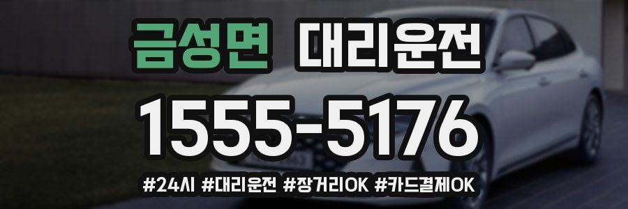 금성면 대리운전