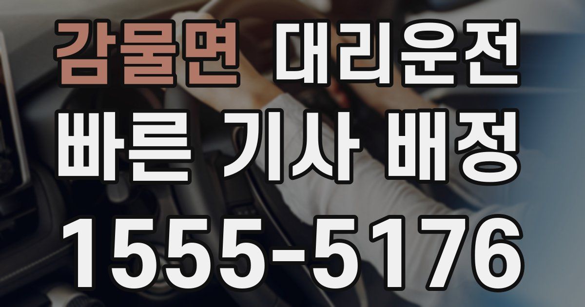 일일대리기사