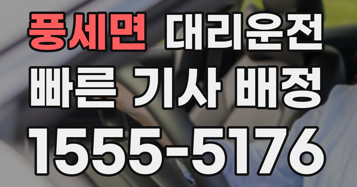 일일대리기사