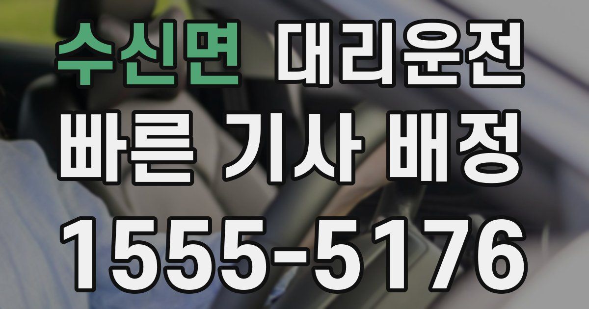 일일대리기사