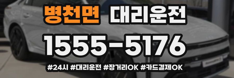 병천면 대리운전