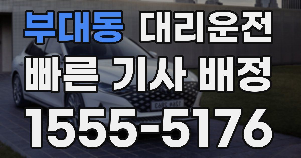 일일대리기사