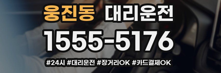 웅진동 대리운전
