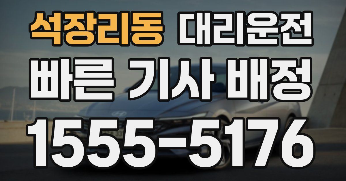 일일대리기사