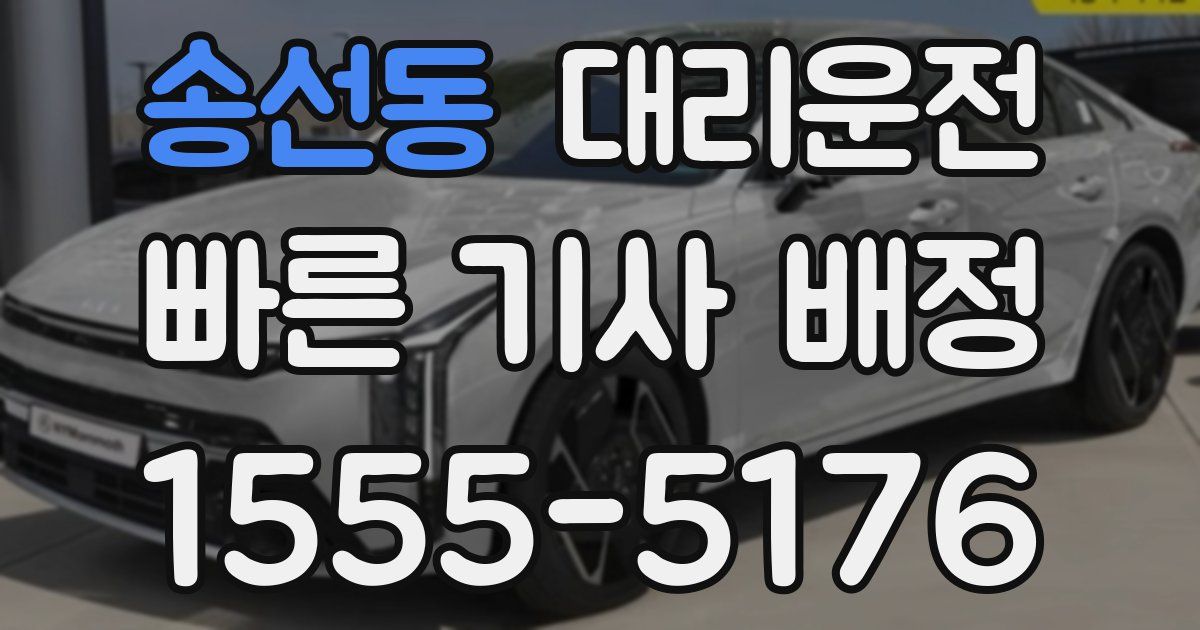 일일대리기사
