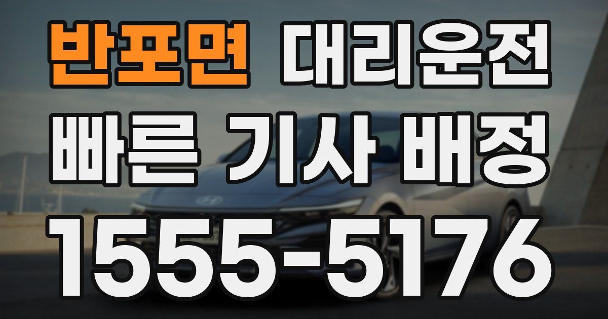 일일대리기사