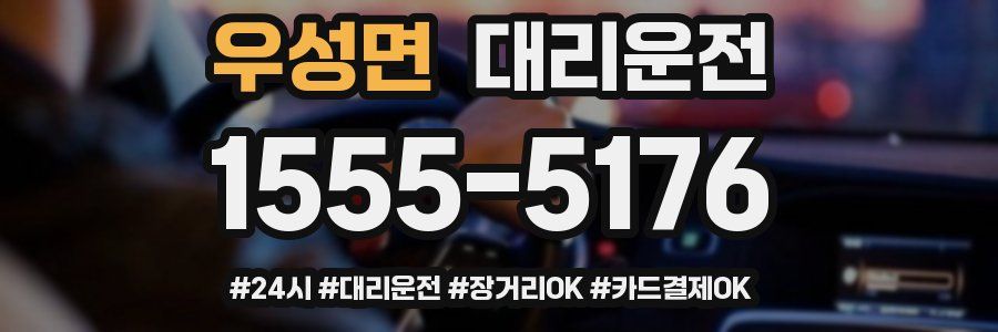 우성면 대리운전