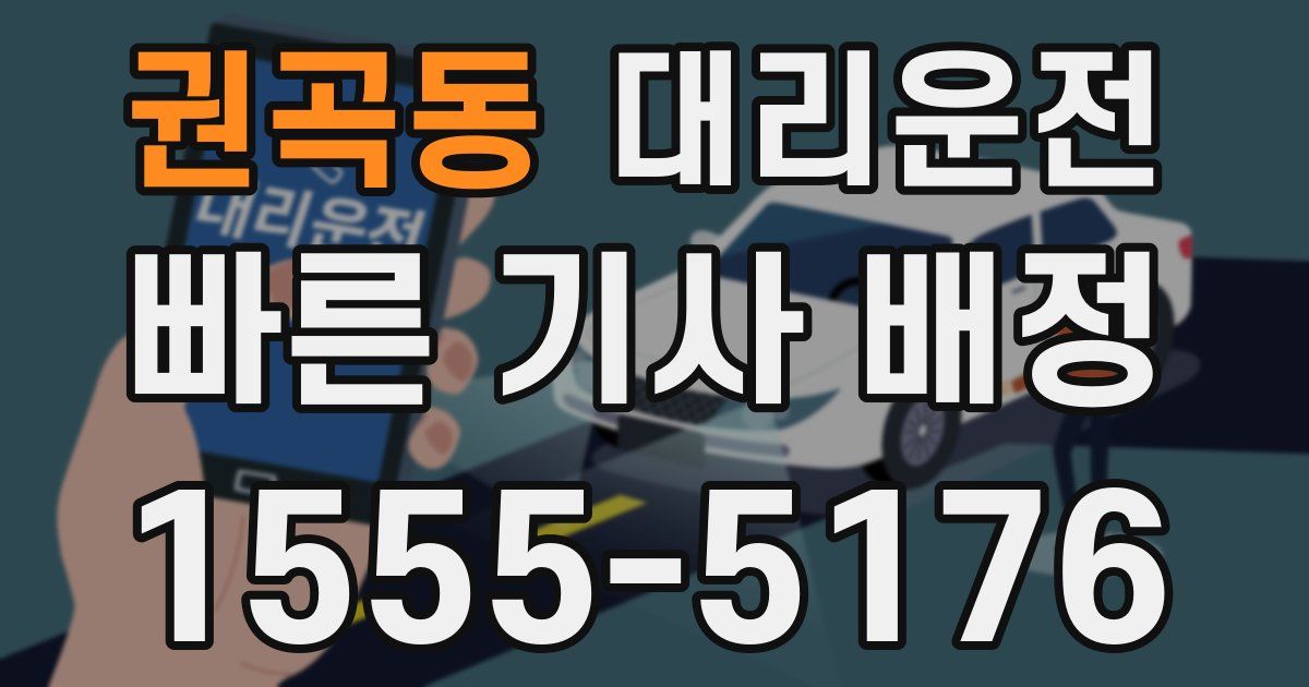일일대리기사