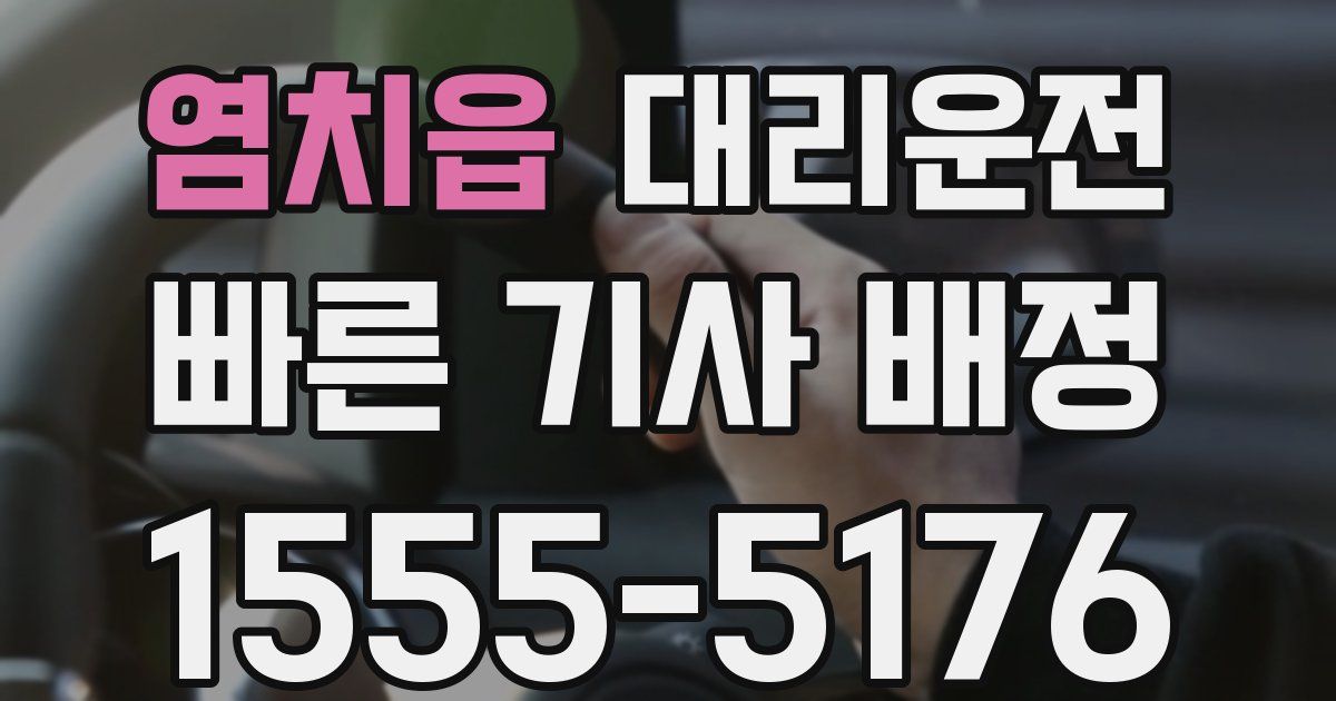 일일대리기사