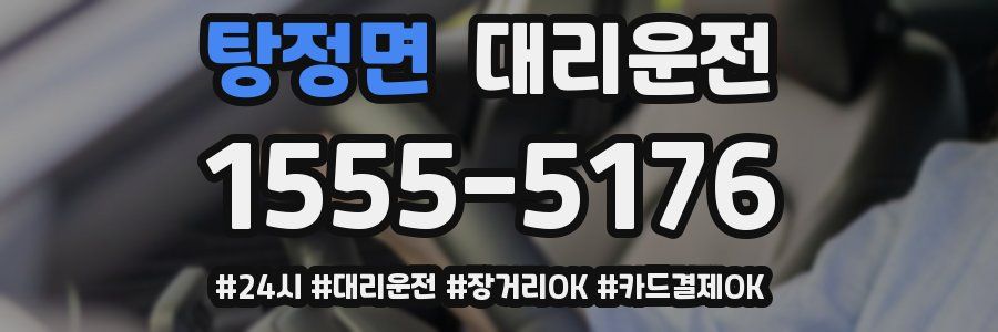 탕정면 대리운전