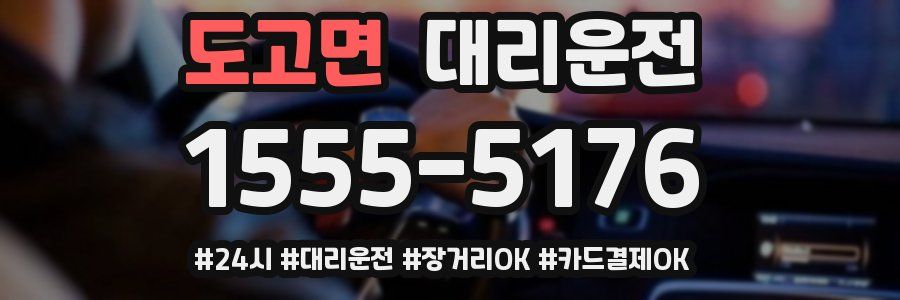 도고면 대리운전