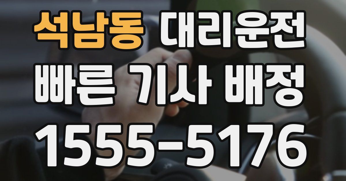 일일대리기사