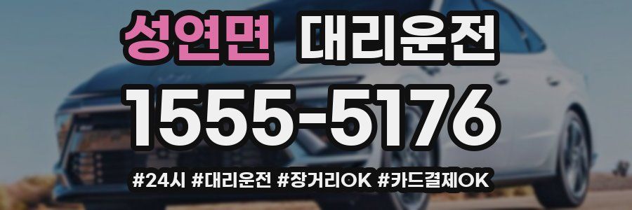 성연면 대리운전