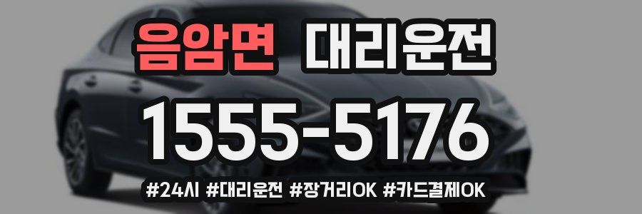 음암면 대리운전