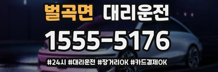 벌곡면 대리운전