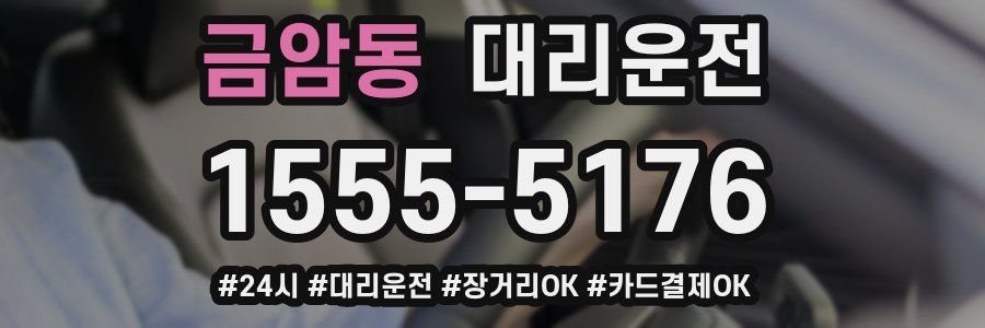 금암동 대리운전