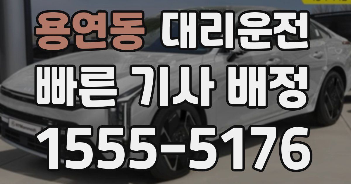 일일대리기사