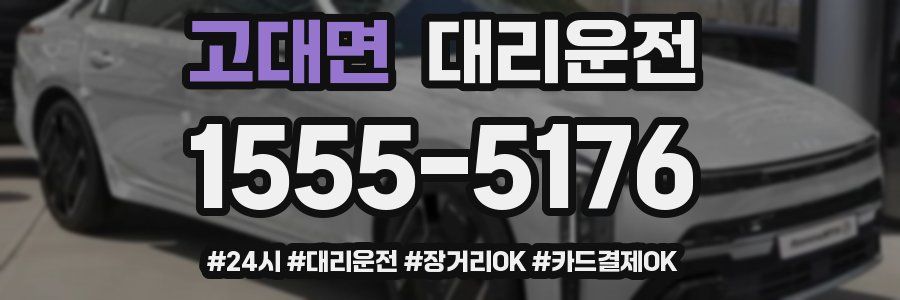 고대면 대리운전