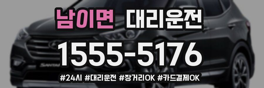 남이면 대리운전