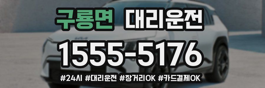 구룡면 대리운전