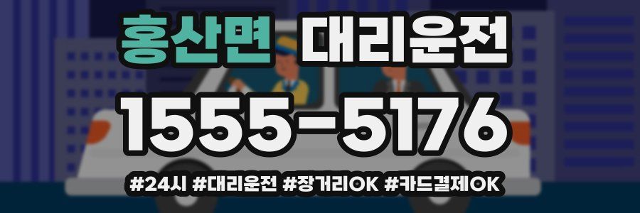 홍산면 대리운전