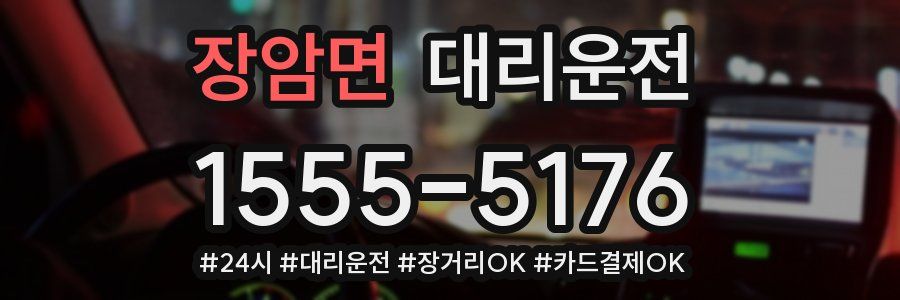 장암면 대리운전